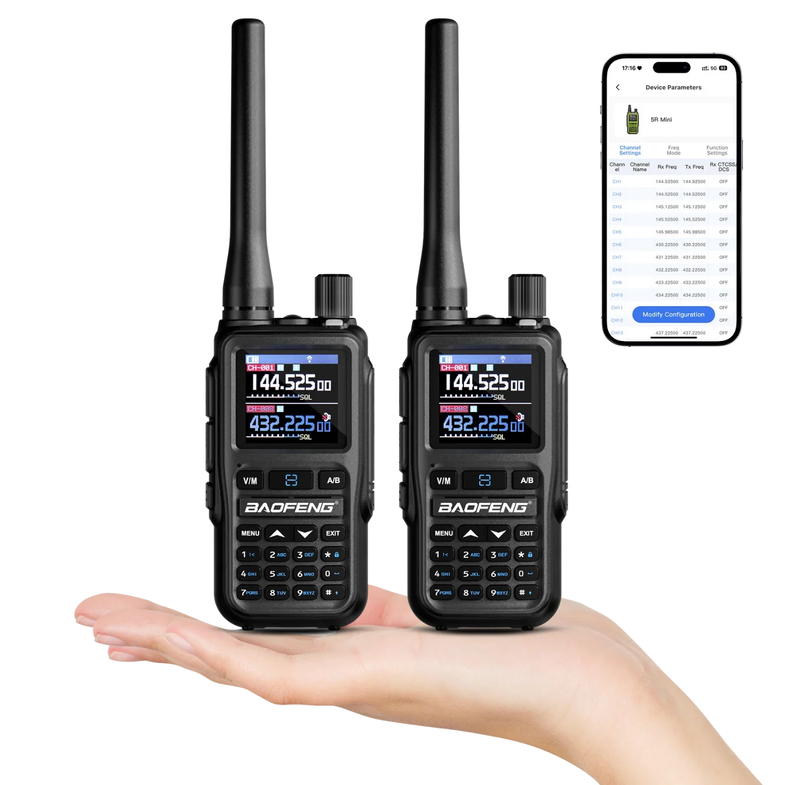 UV-5R Mini 5W Dual Band Radio - Image 3