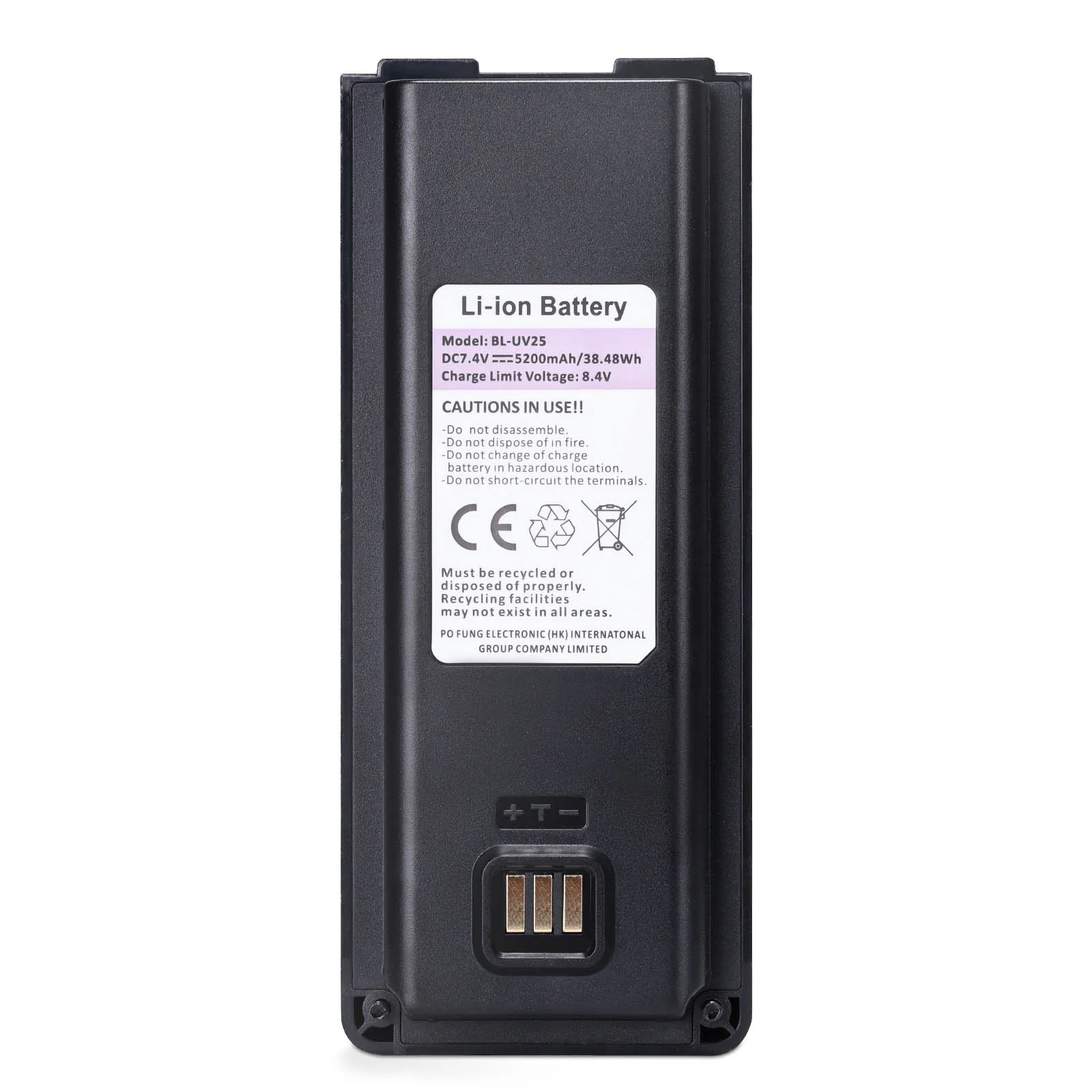 Battery 5200mAh for Baofeng UV-25