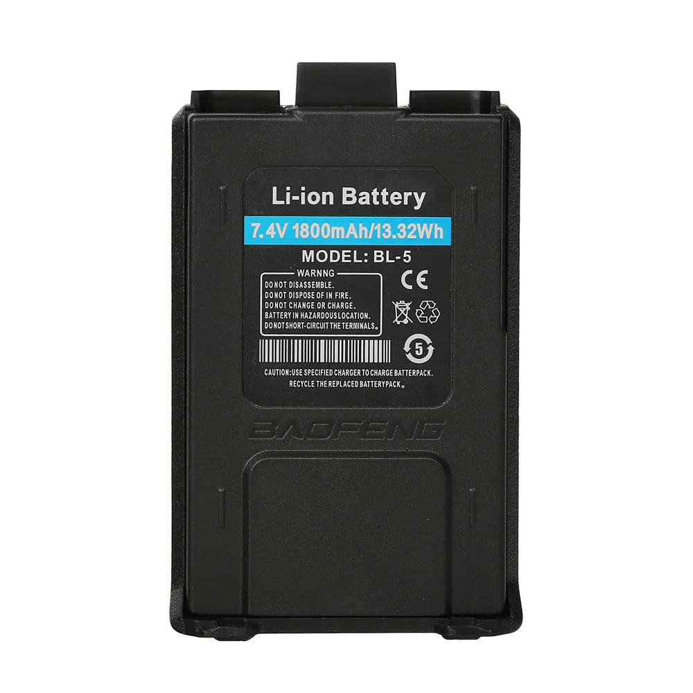 Battery 1800mAh for Baofeng UV-5R