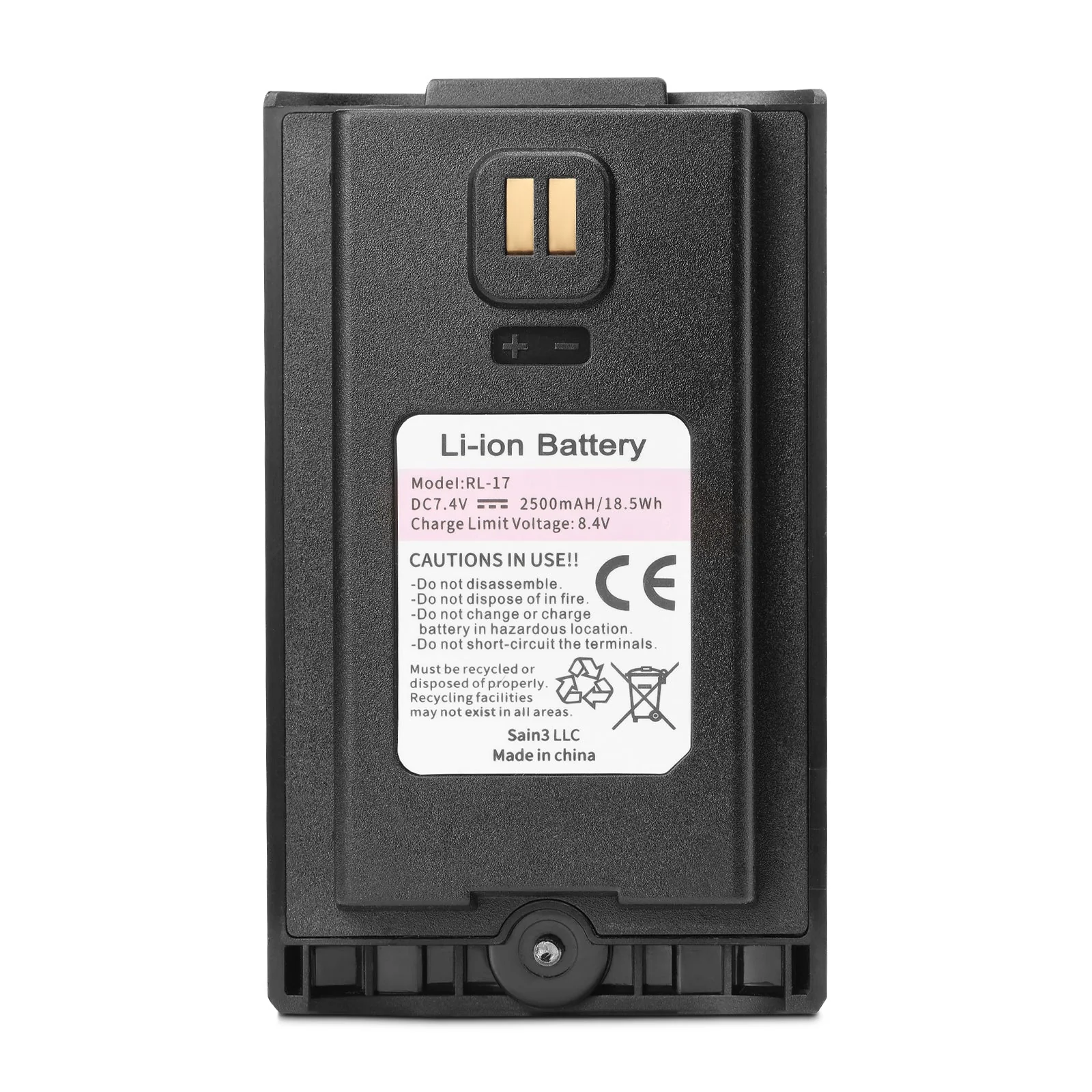 Battery 2500mAh for UV-7B/UV-17R / UV-17R Plus / UV-17R Pro