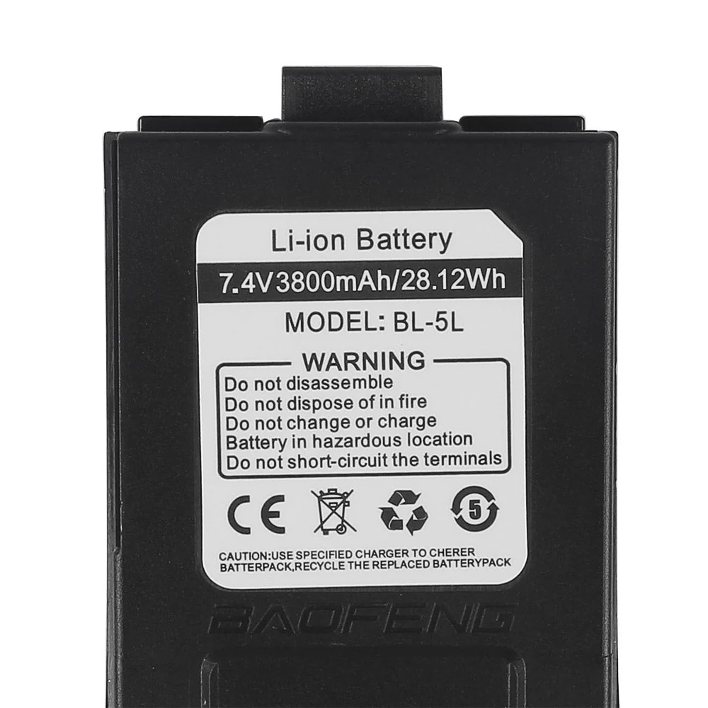 Battery 3800mAh for Baofeng GT-3 & GT-3TP - Image 4