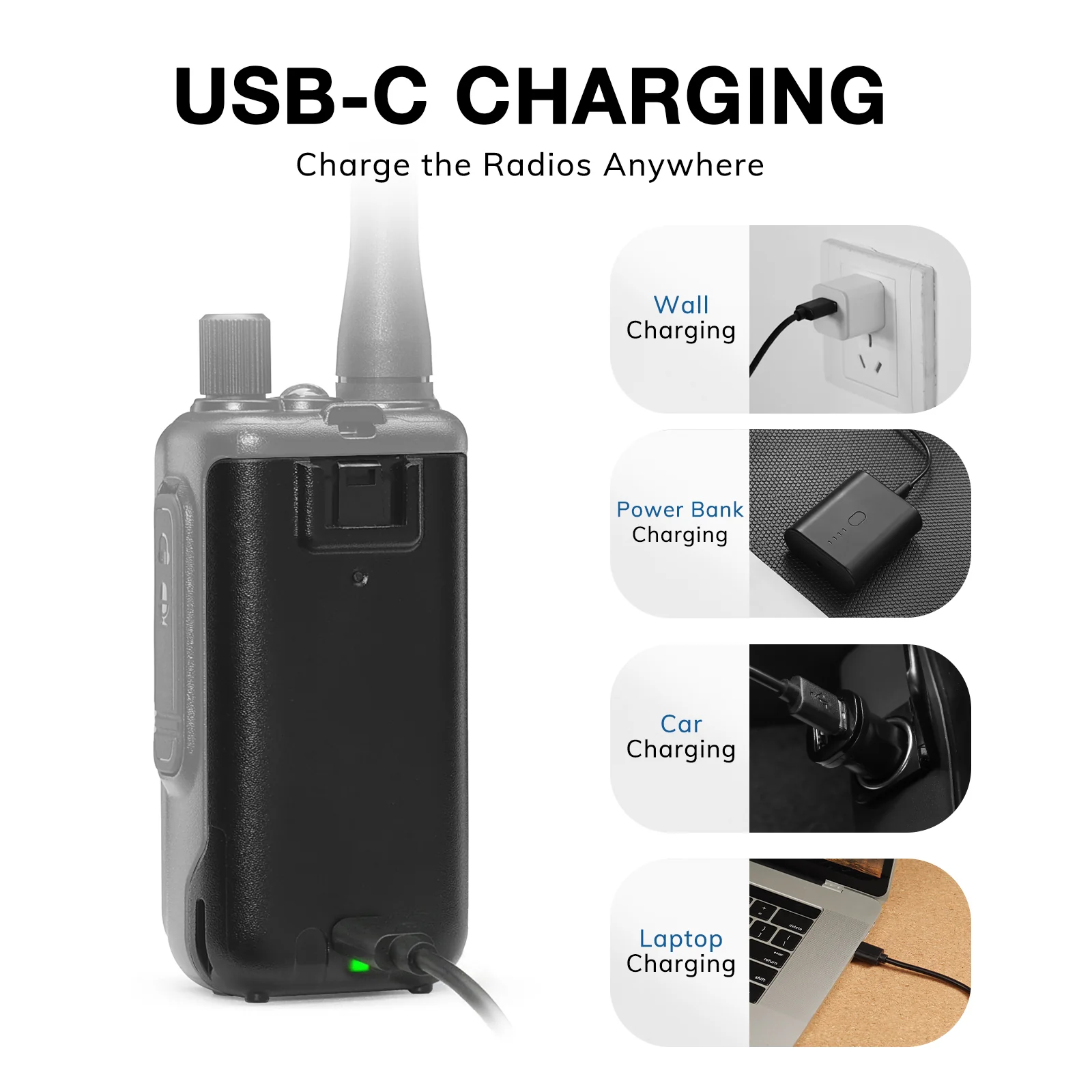 Battery for UV-5R Mini & UV-5G Mini with USB-C Port - Image 6