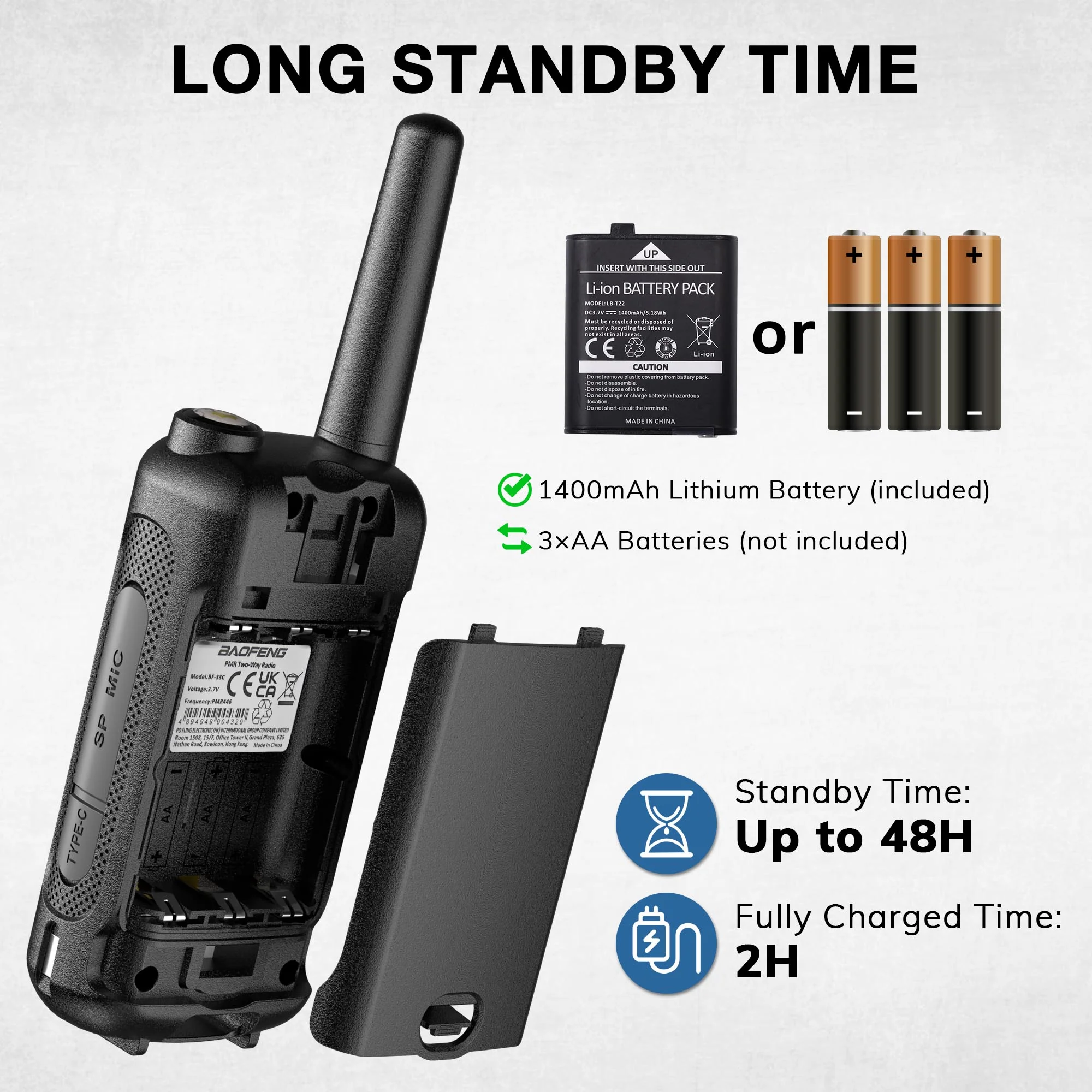 BF-33C FRS/PMR Radio - Image 4