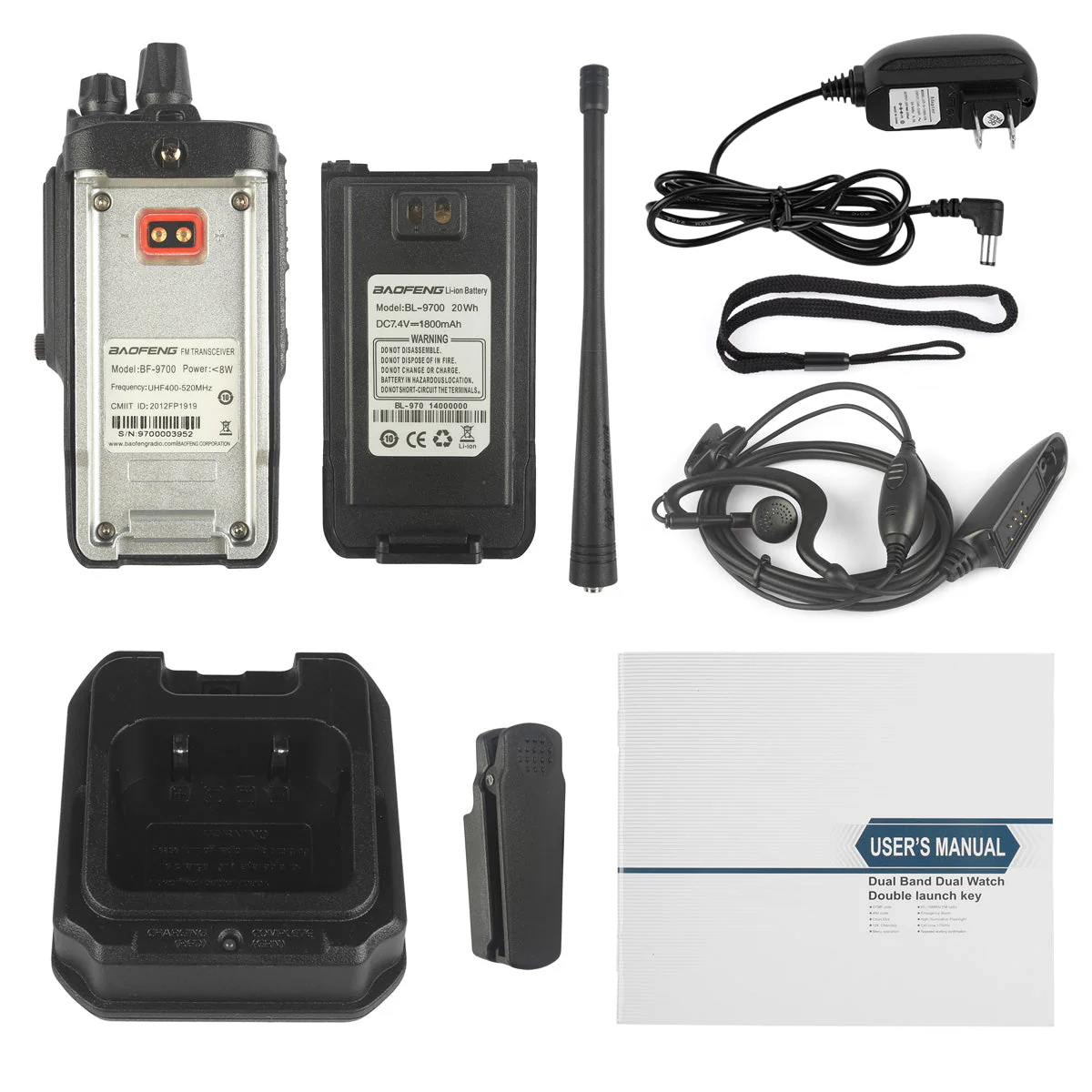 BF-9700 7W UHF IP67 Waterproof Radio - Image 12