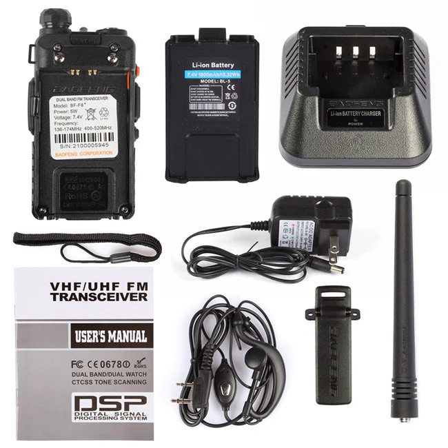 BF-F8+ 5W UHF/VHF Radio - Image 10