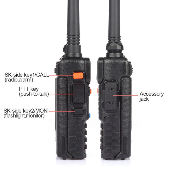 BF-F8+ 5W UHF/VHF Radio - Image 4