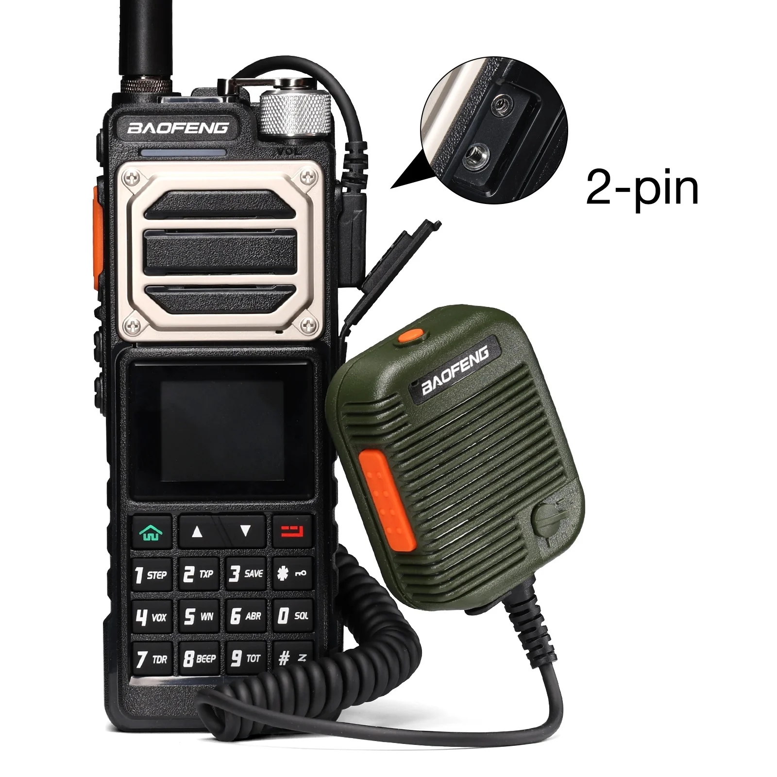 BS-UV25 Tactical Speaker Mic - Image 6