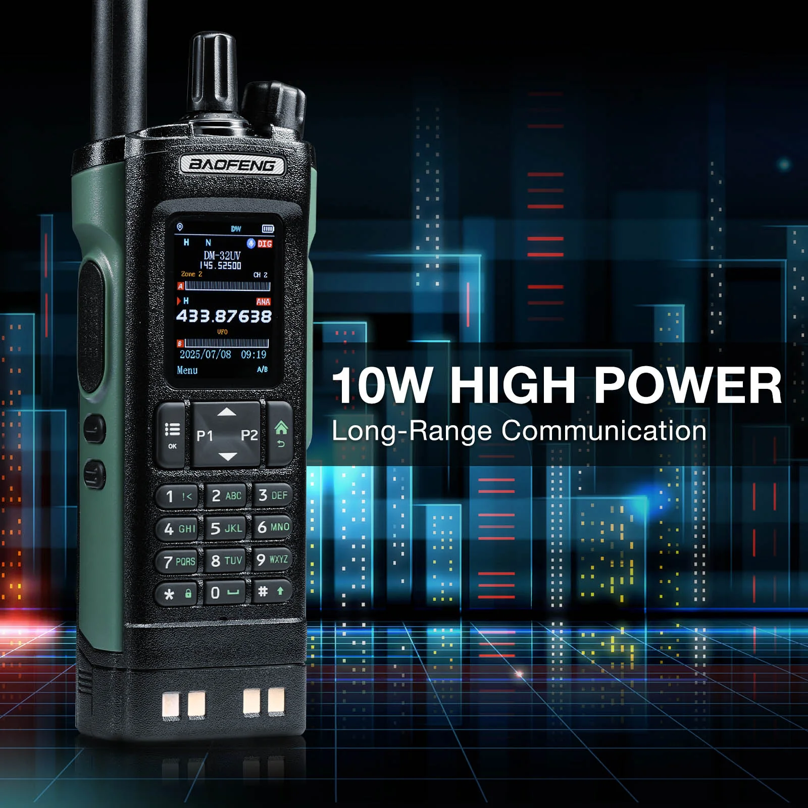 DM-32UV 10W Multi-Band DMR Radio - Image 4
