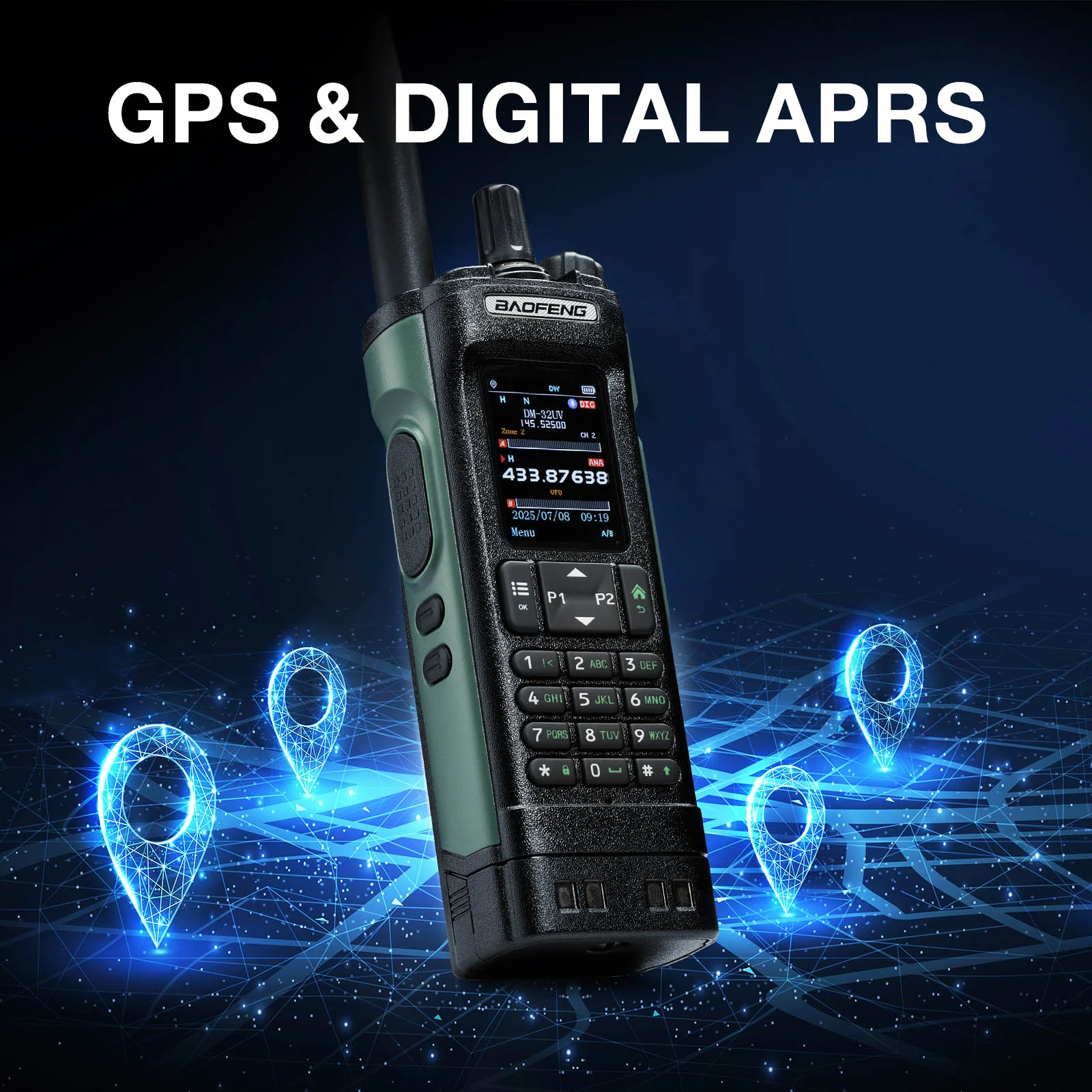 DM-32UV 10W Multi-Band DMR Radio - Image 6