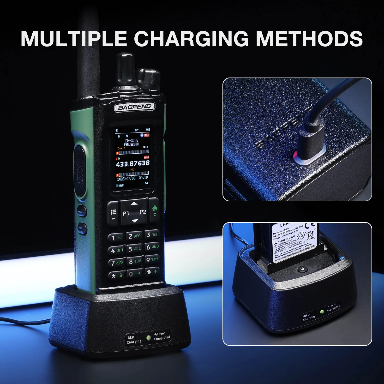 DM-32UV 10W Multi-Band DMR Radio - Image 8