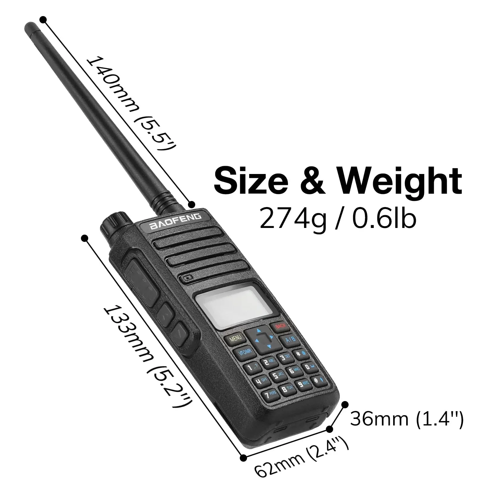 DR-1801UV 5W/1W Dual Band DMR - Image 8