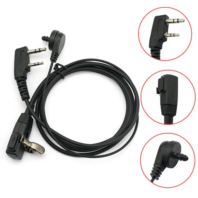 FBI Style Earpiece Headset for Baofeng, K PLUG - Image 4