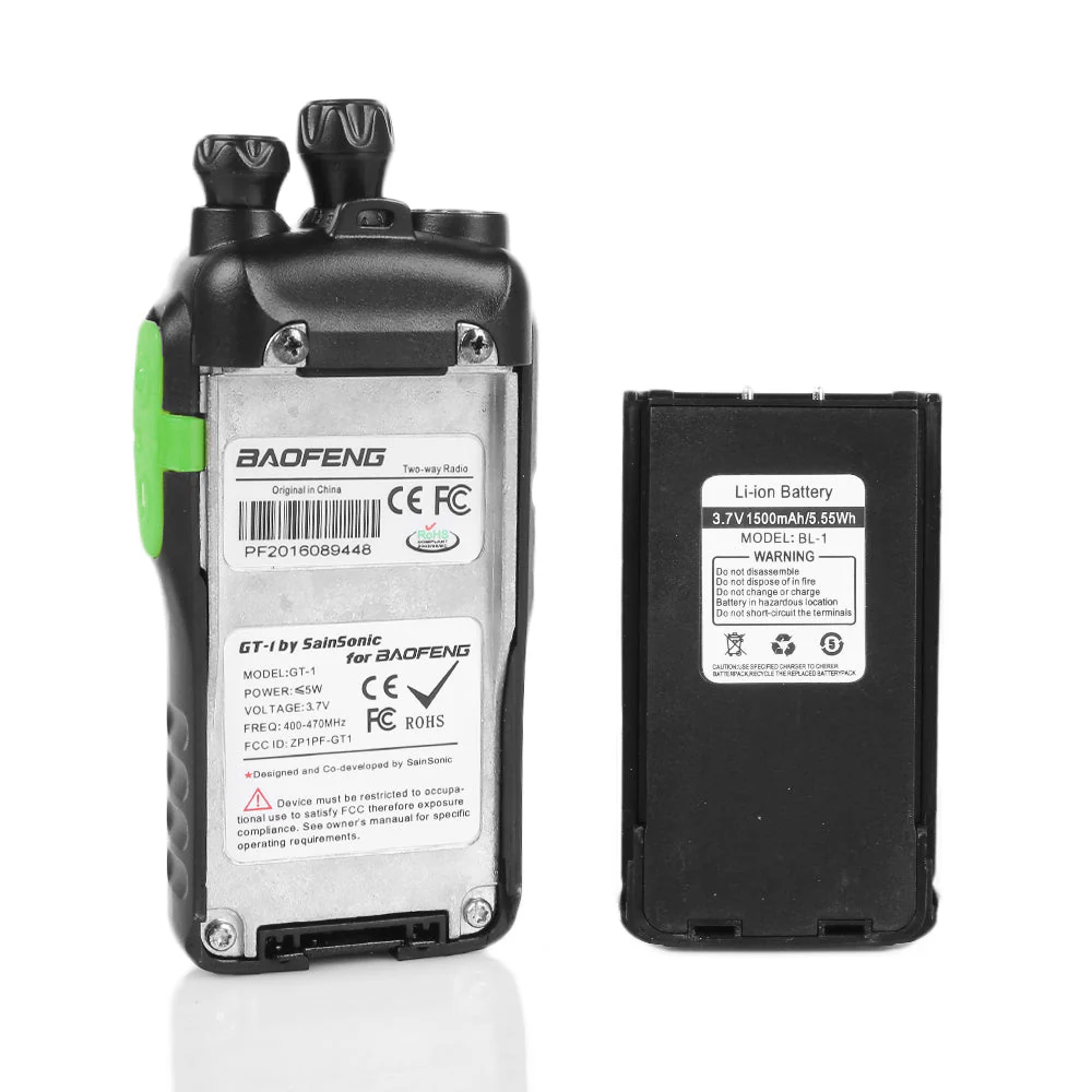 GT-1 5W UHF Radio - Image 9