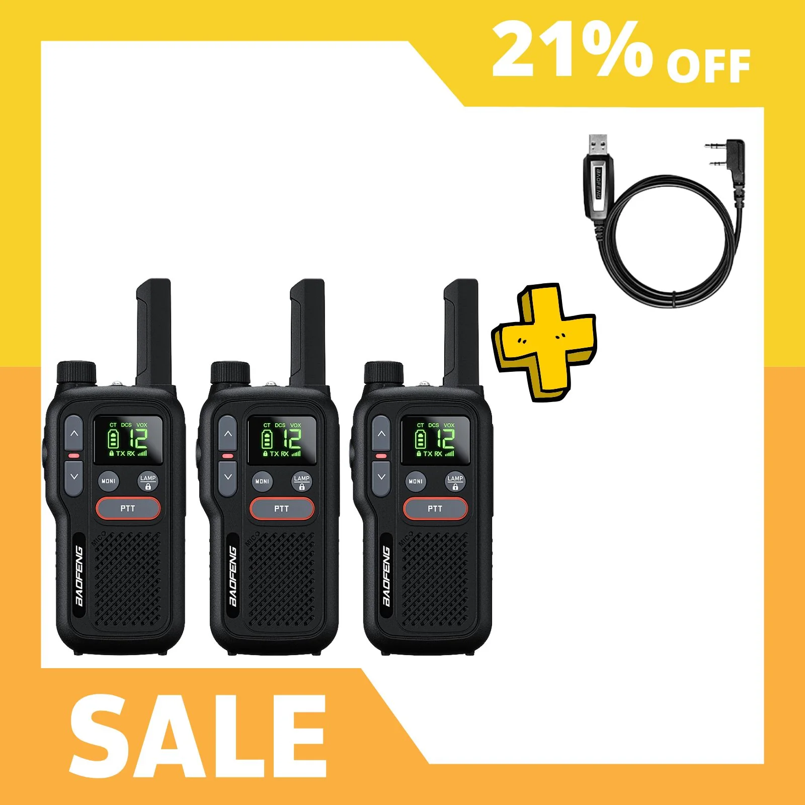 GT-18 FRS/PMR Radio License-free [3 Pack] - Image 13