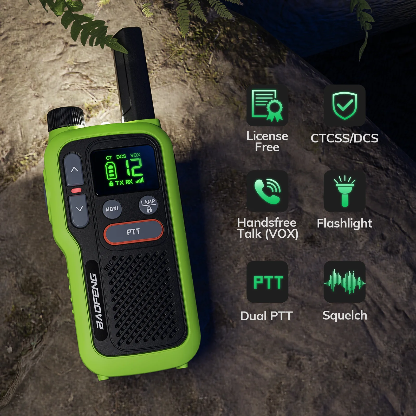 GT-18 FRS/PMR Radio License-free [3 Pack] - Image 3