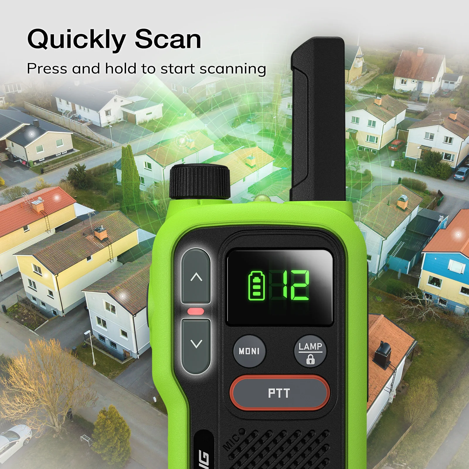 GT-18 FRS/PMR Radio License-free [3 Pack] - Image 4