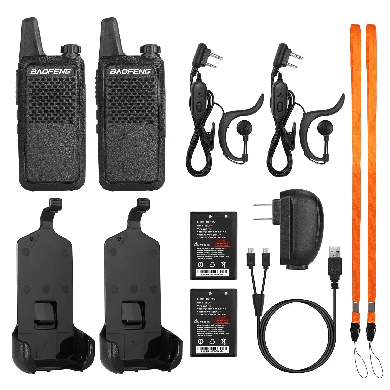 GT-22 2W/0.5W FRS/PMR Radio - Image 7