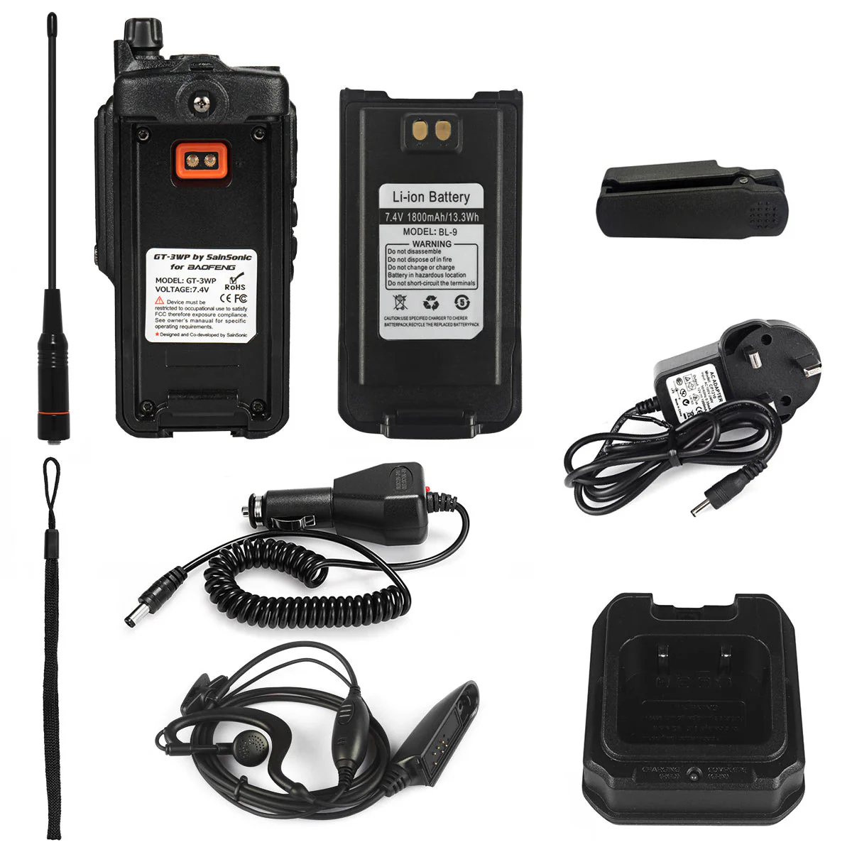 GT-3WP 5W/3W/1W Dual Band Radio - Image 9