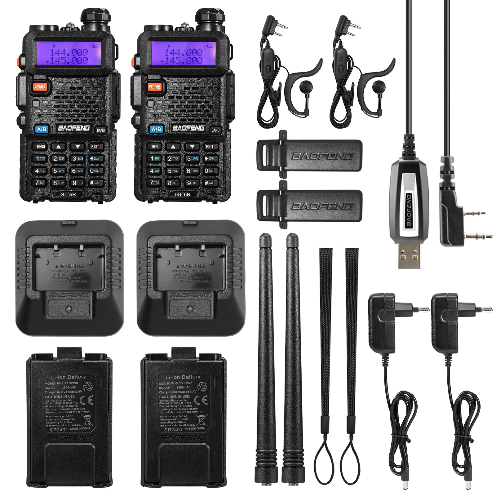GT-5R 4W/1W Dual Band Radio - Image 13