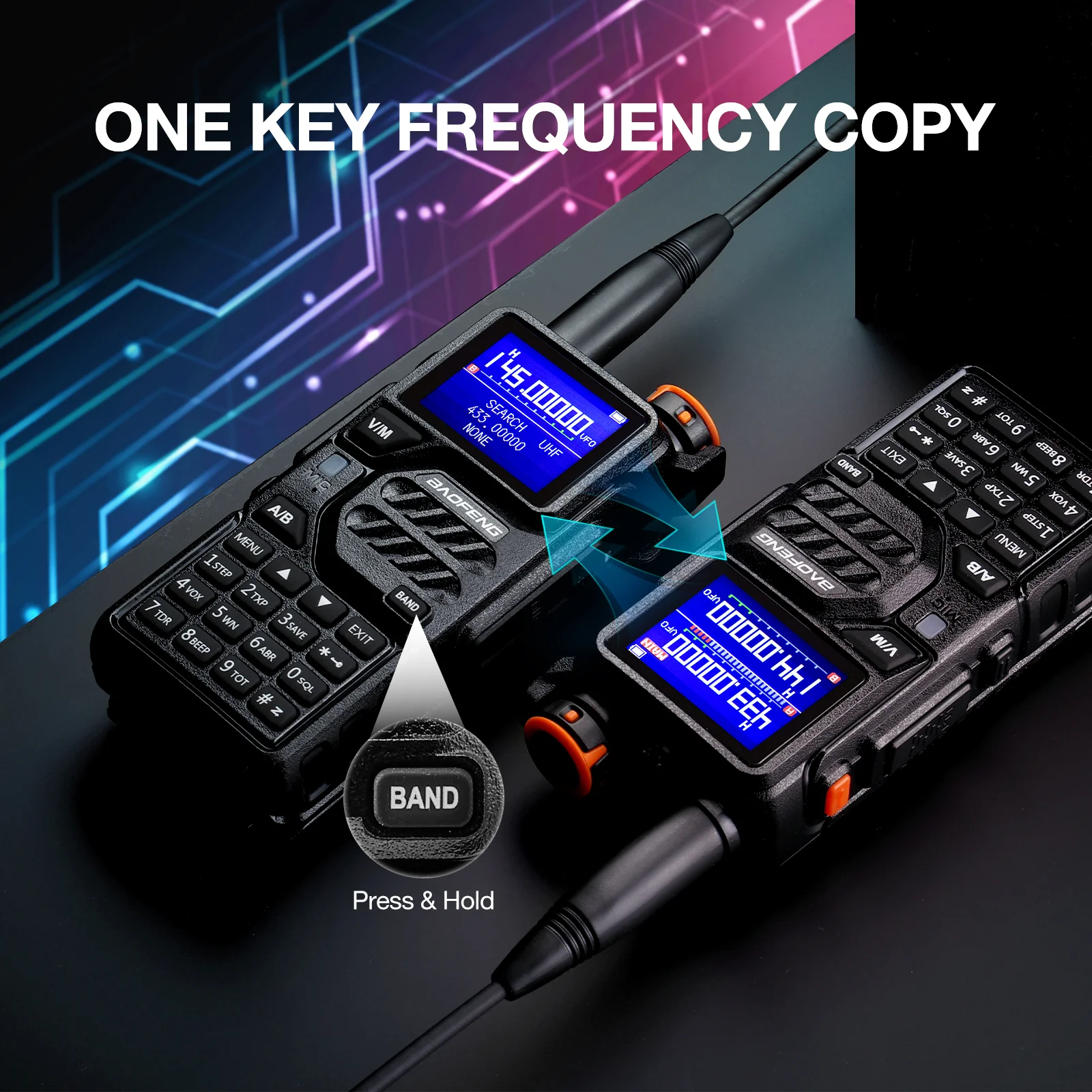 K5 PLUS 10W Tri-Band Radio - Image 4