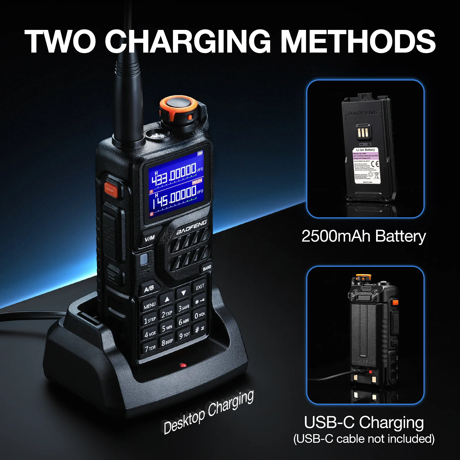 K5 PLUS 10W Tri-Band Radio - Image 7
