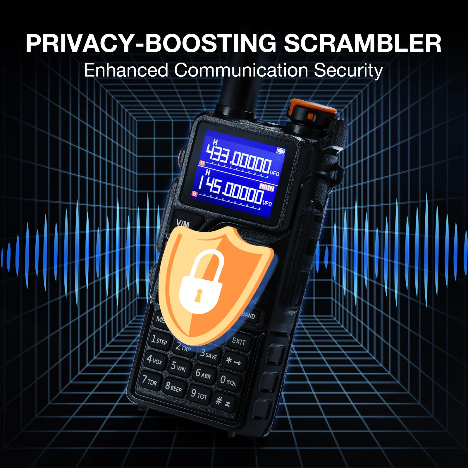 K5 PLUS 10W Tri-Band Radio - Image 9