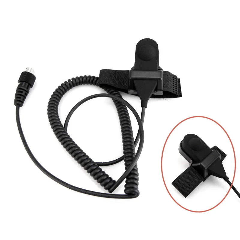 Helmet Kit Full Face Motorcycle Headset Earpiece Mic, 2 Pin K-plug - Image 4