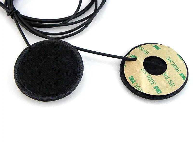 Helmet Kit Full Face Motorcycle Headset Earpiece Mic, 2 Pin K-plug - Image 6