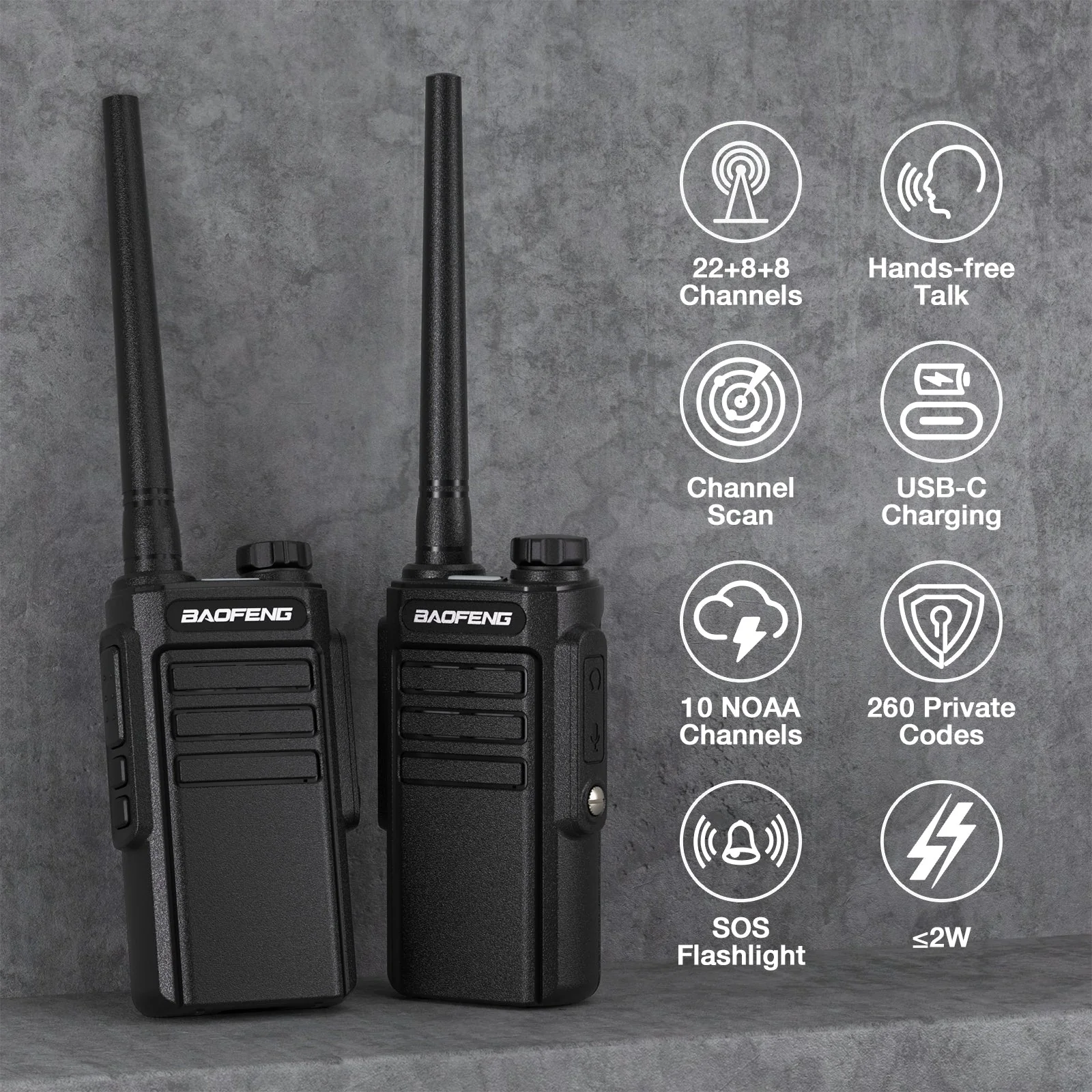 MP31 GMRS Radio 2 Pack - Image 3