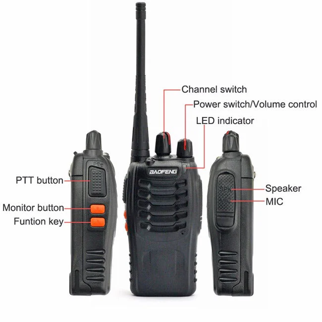 [OPEN BOX] BF-888S 5W UHF Radio, 2 Pack - Image 5