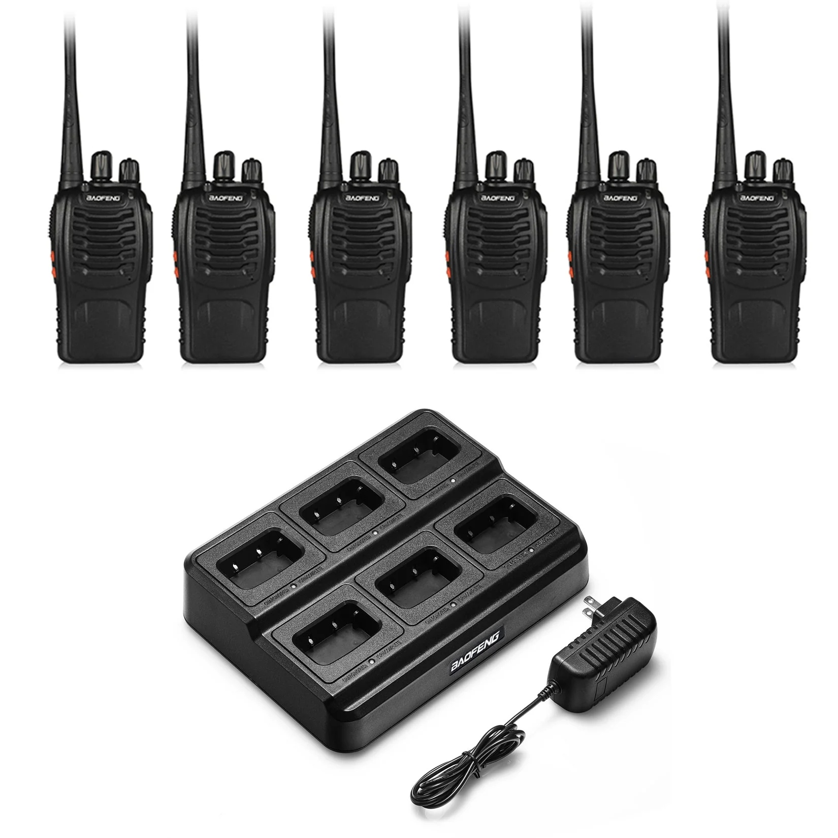 [OPEN BOX] BF-888S [6 Packs + Six-way Charger + Programming Cable] - Image 7