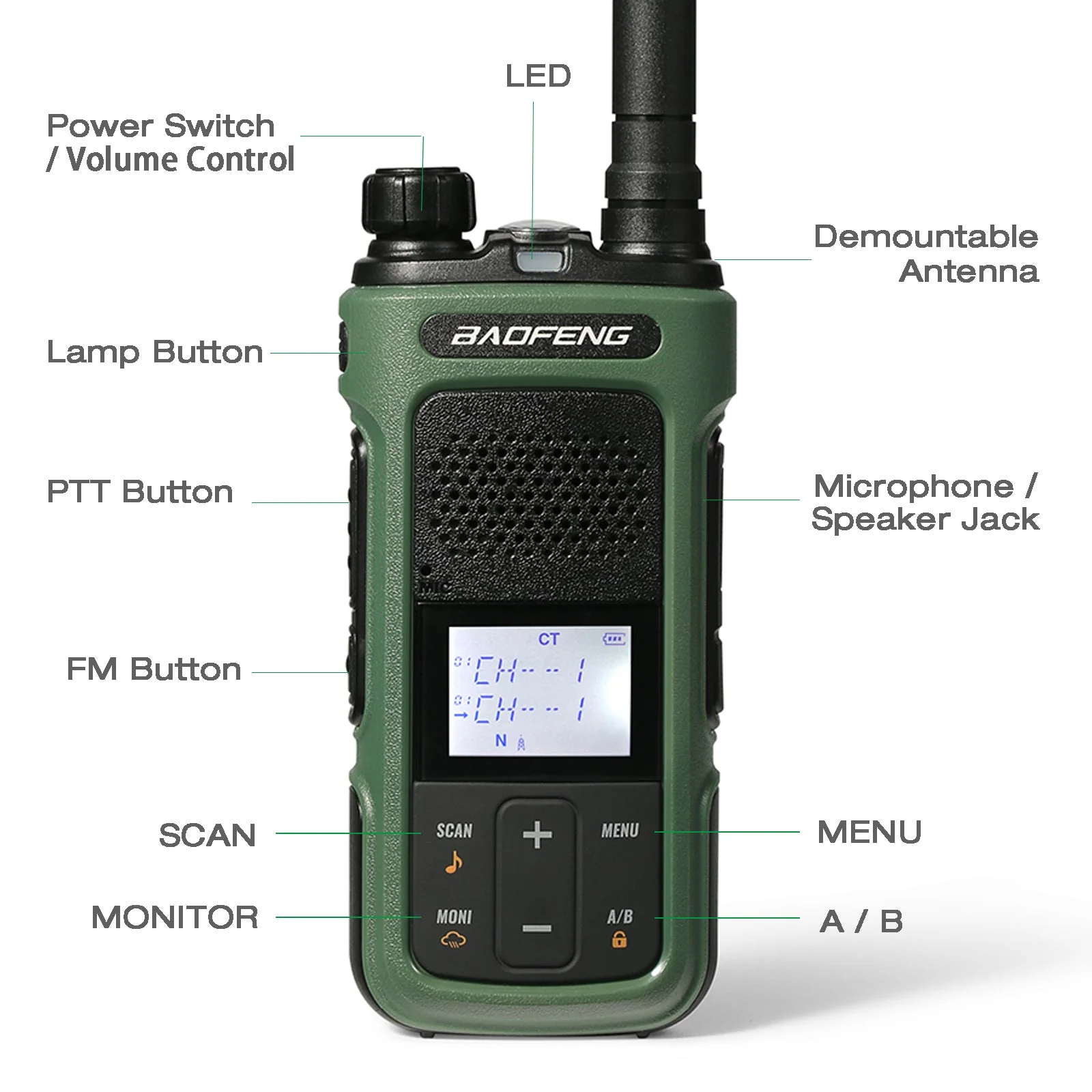 G11S 3W GMRS Radio - Image 6