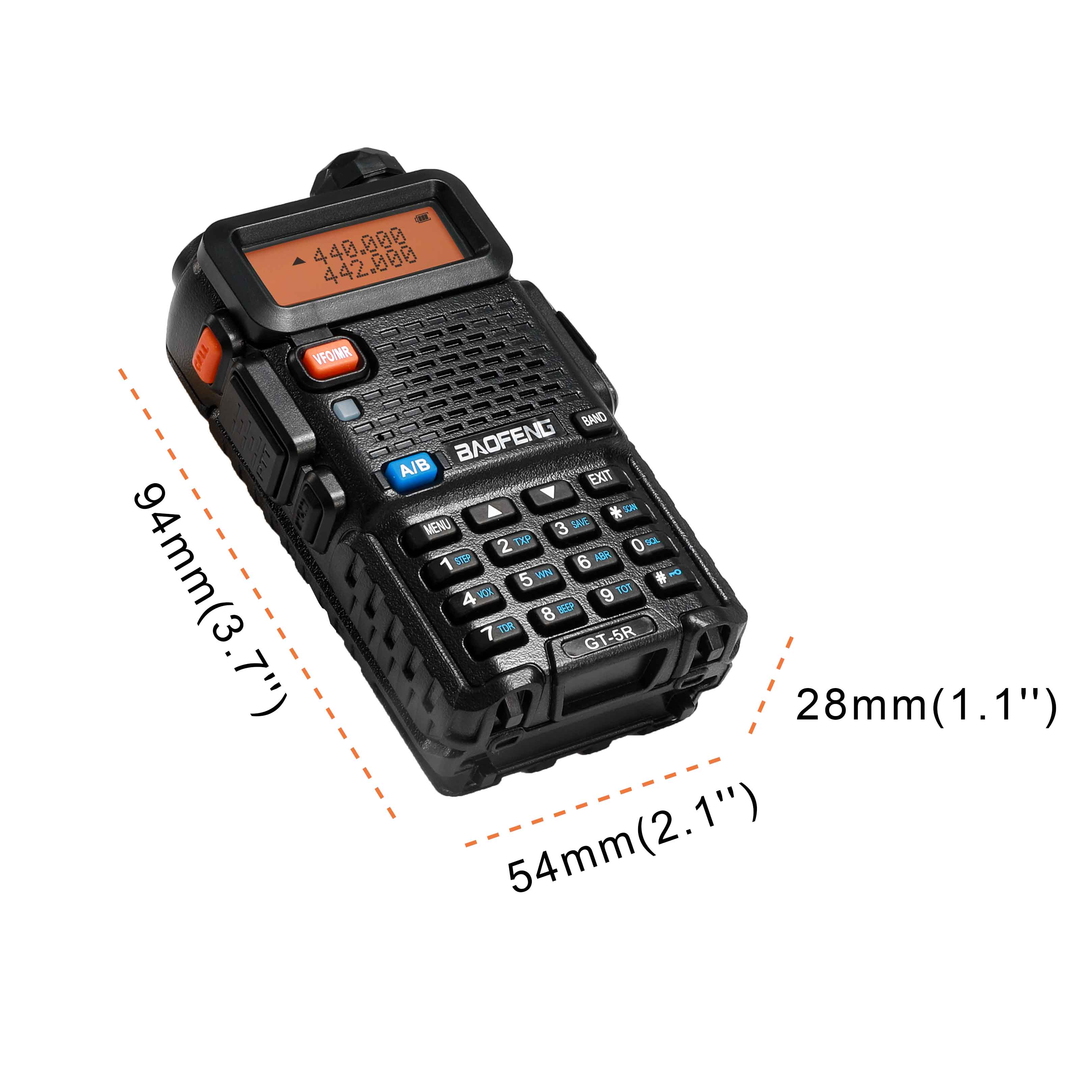 [OPEN BOX] GT-5R 4W/1W Dual Band Radio - Image 3