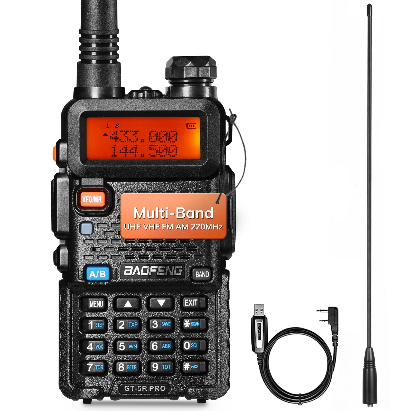 GT-5R Pro 5W Multi-Band Radio - Image 11