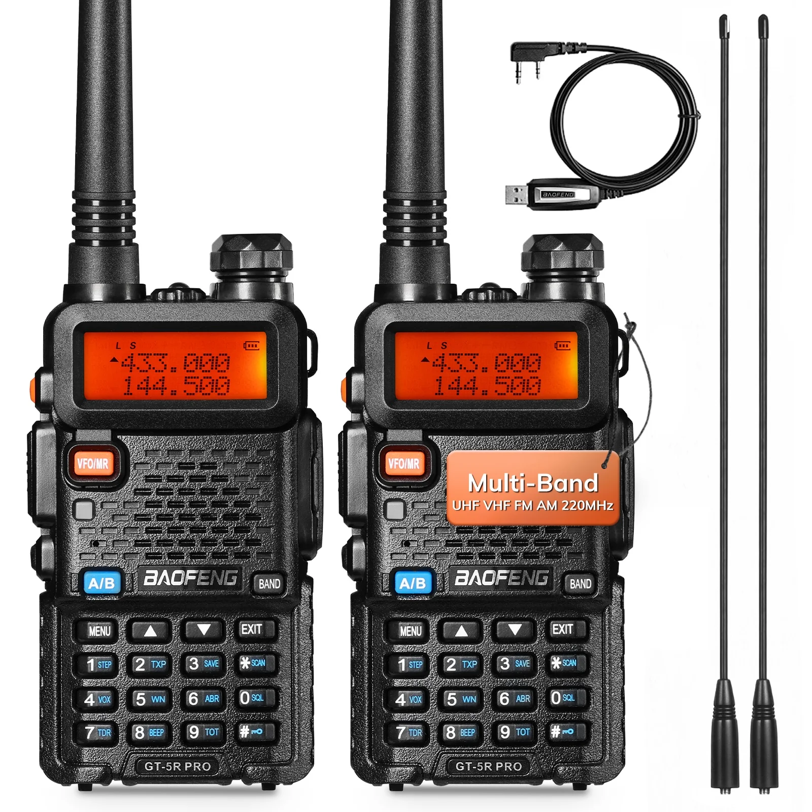 GT-5R Pro 5W Multi-Band Radio - Image 13