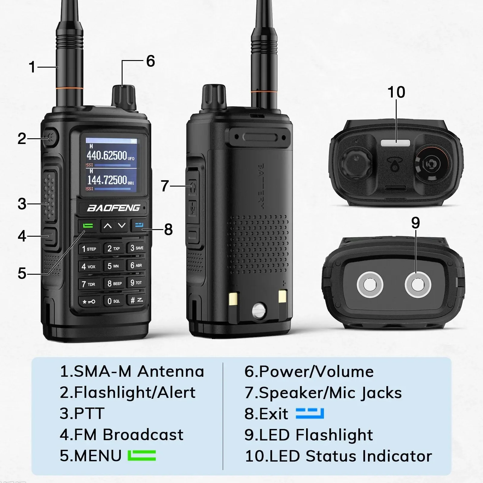 UV-17R 5W Dual Band Radio - Image 5