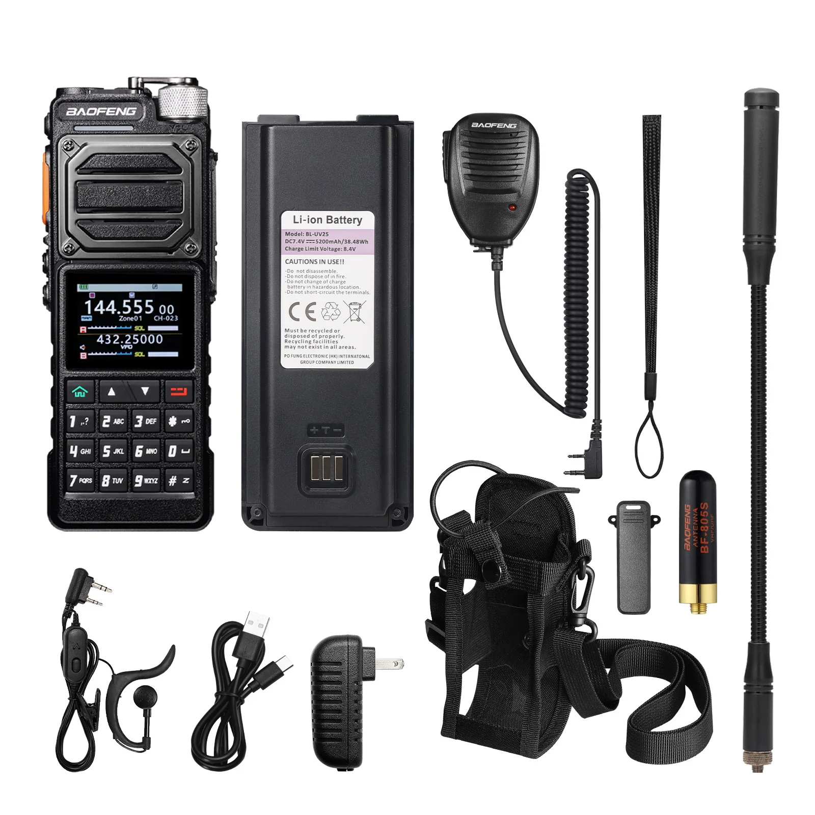 UV-25 Plus 10W Tri-Power GPS Radio - Image 12