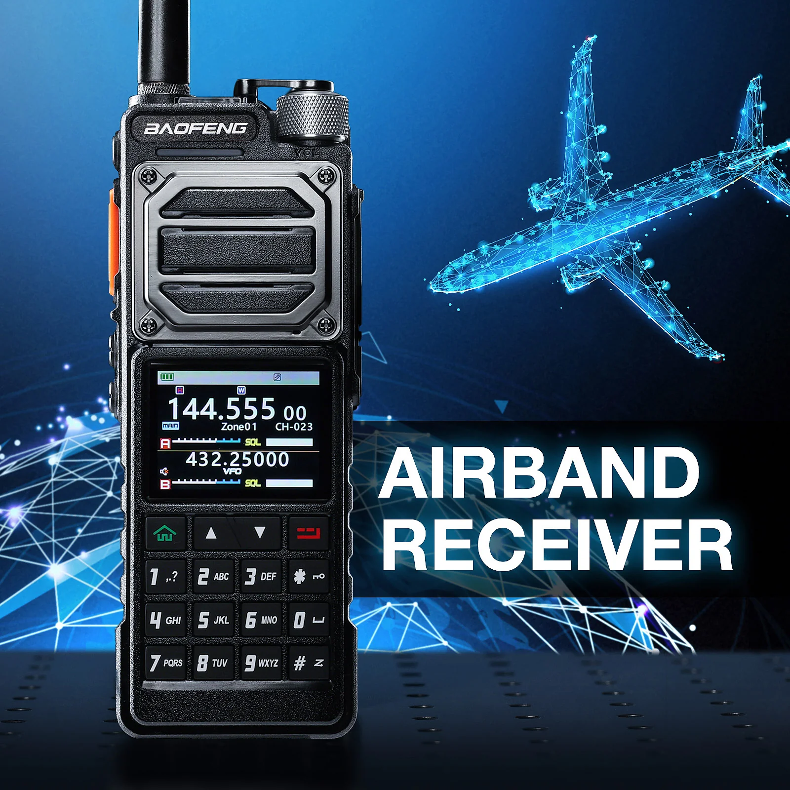 UV-25 Plus 10W Tri-Power GPS Radio - Image 9
