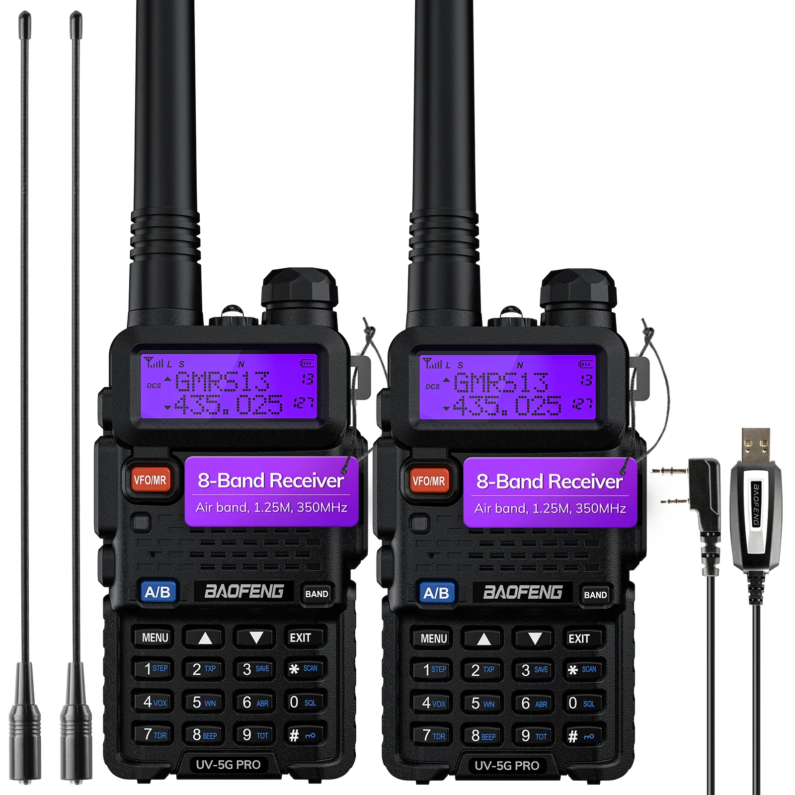 UV-5G Pro 5W GMRS Radio - Image 10
