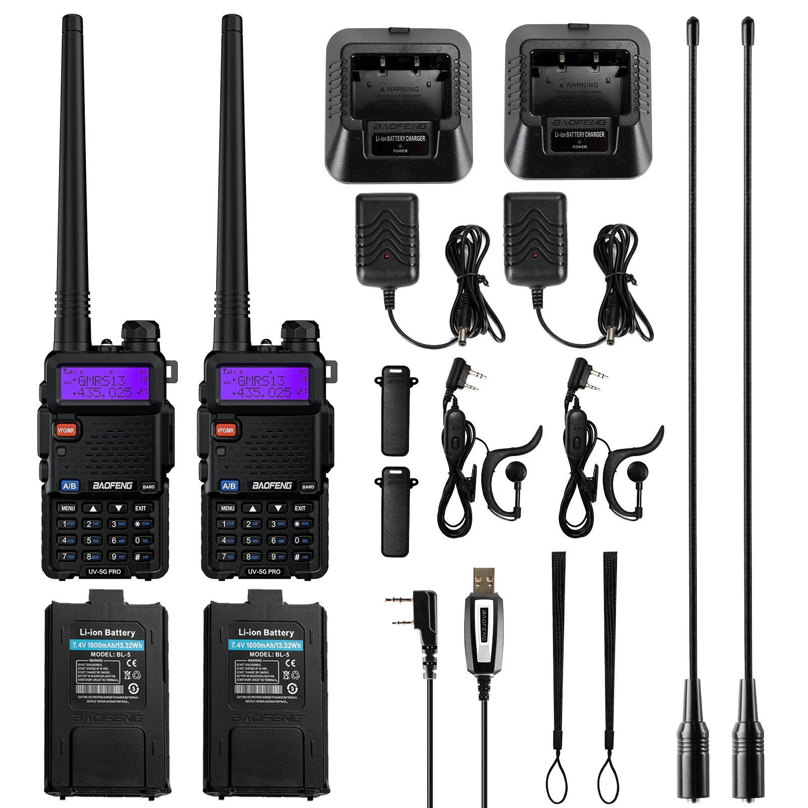 UV-5G Pro 5W GMRS Radio - Image 12
