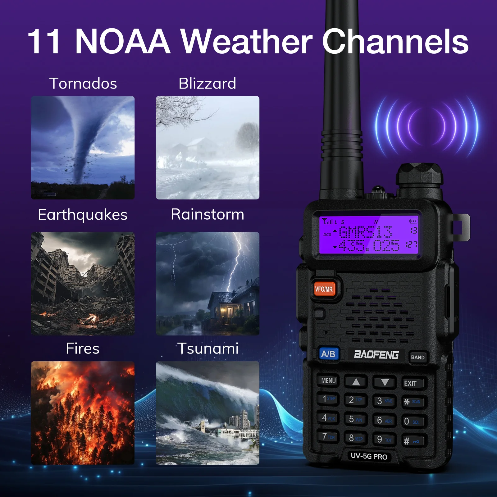 UV-5G Pro 5W GMRS Radio - Image 7