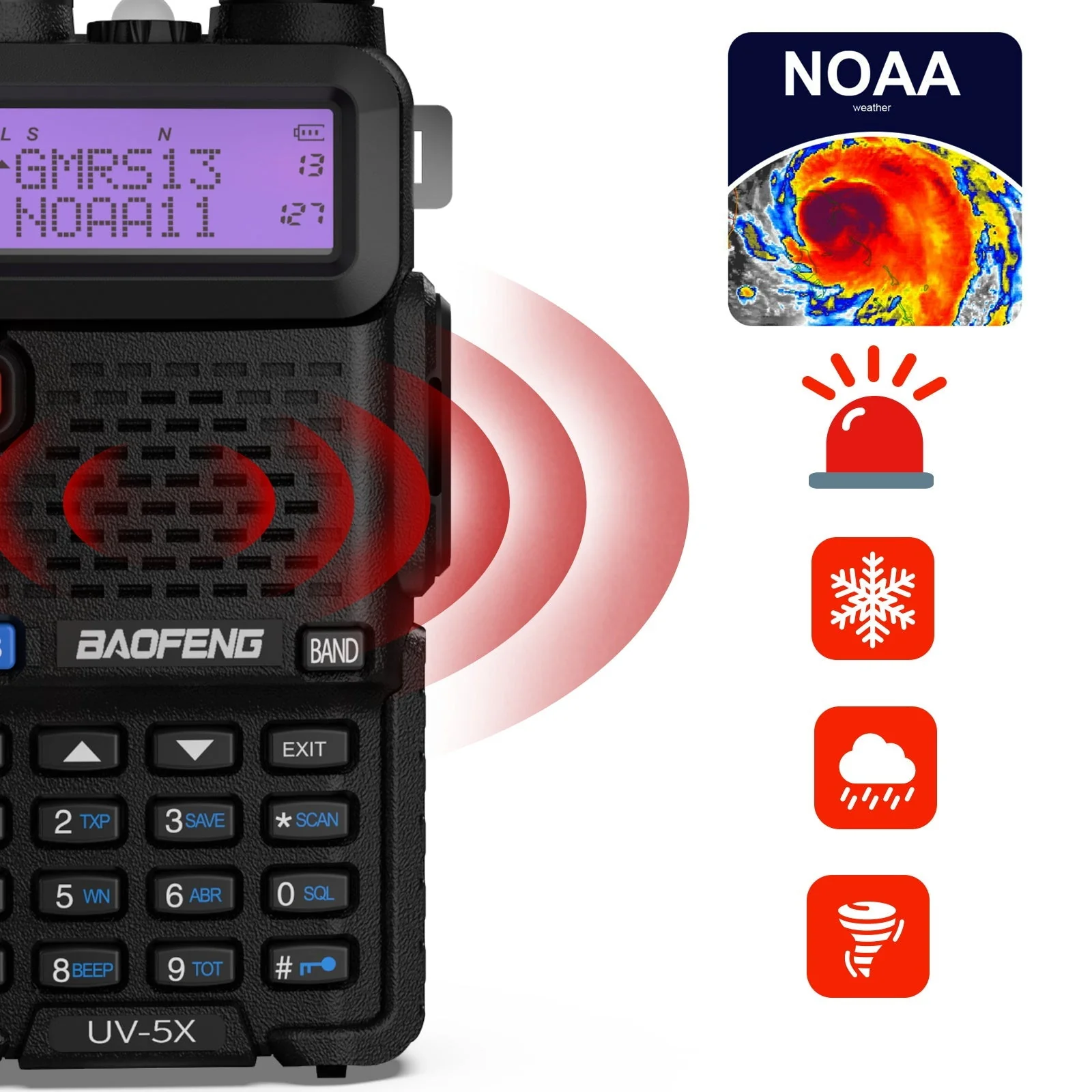 [OPEN BOX] UV-5G (UV-5X) 5W GMRS Radio - Image 3