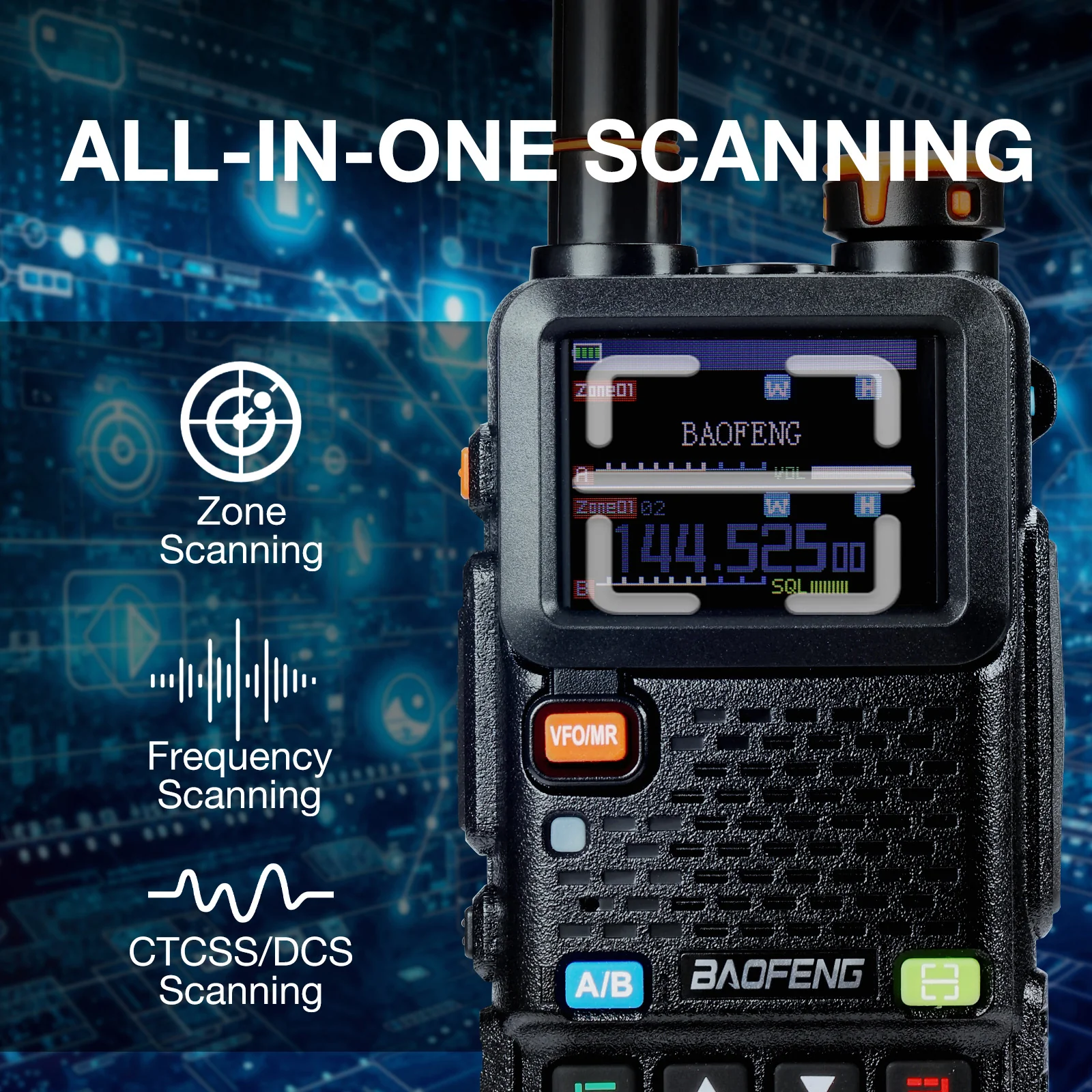 UV-5RM Plus GPS 10W Multi-Band Radio - Image 11
