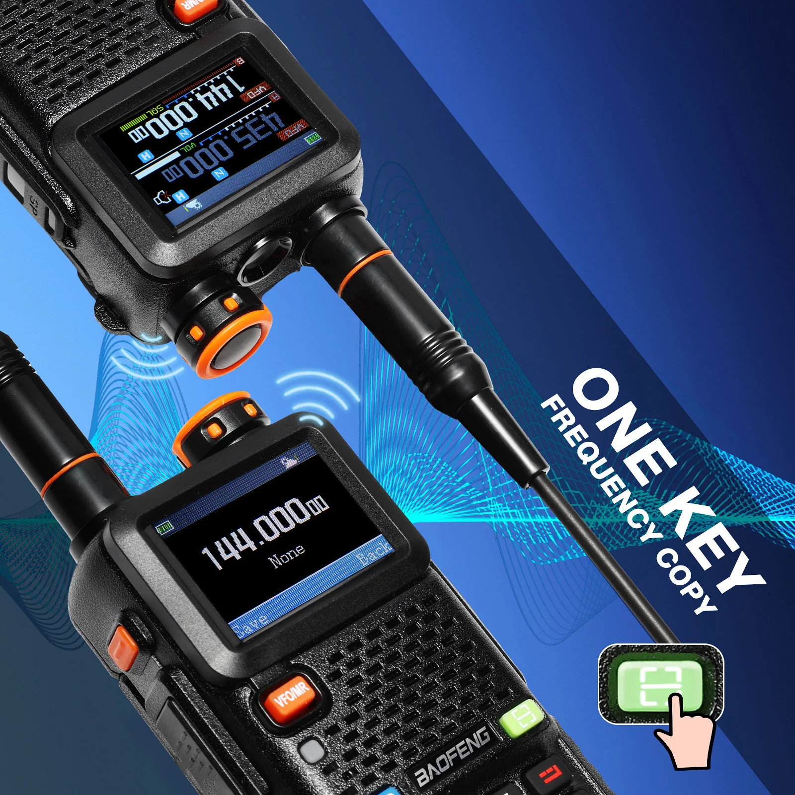 UV-5RM Plus GPS 10W Multi-Band Radio - Image 4