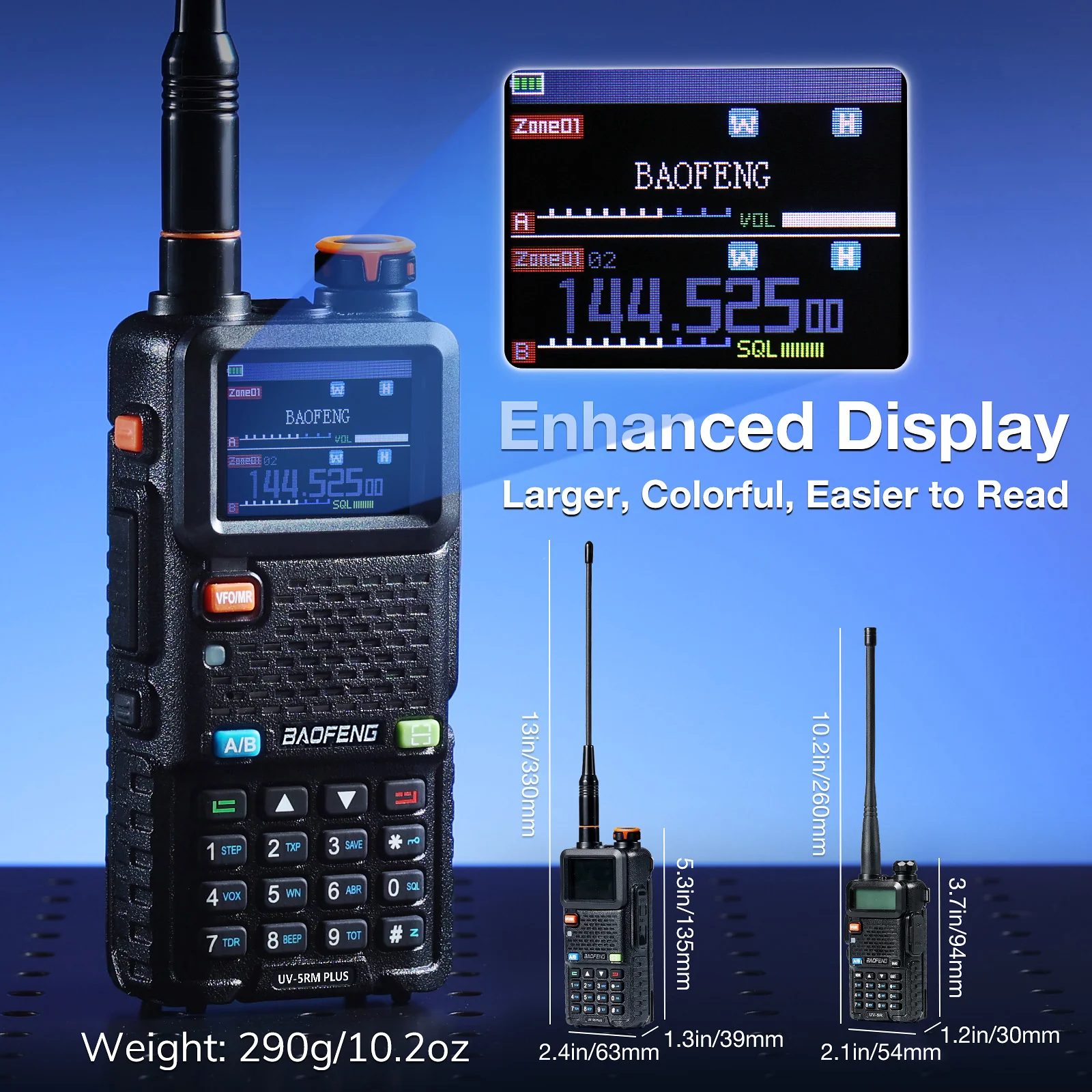 UV-5RM Plus GPS 10W Multi-Band Radio - Image 6