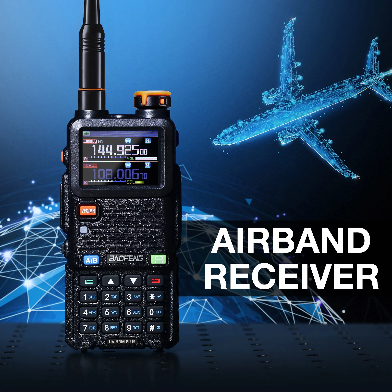 UV-5RM Plus GPS 10W Multi-Band Radio - Image 9