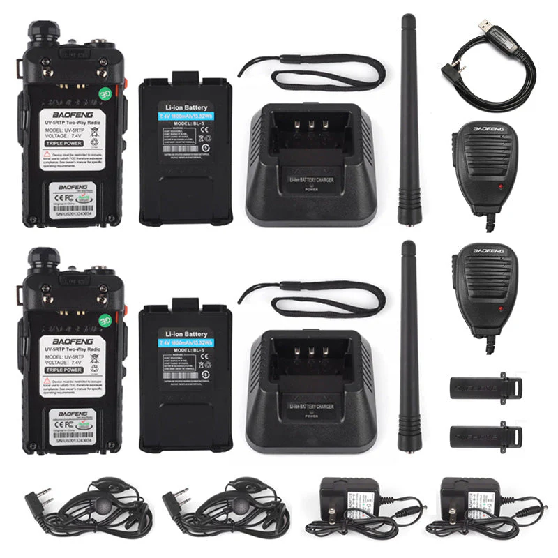 [OPEN BOX] UV-5RTP 8W/4W/1W Dual Band, US Plug [2 PACKS BULK] - Image 6