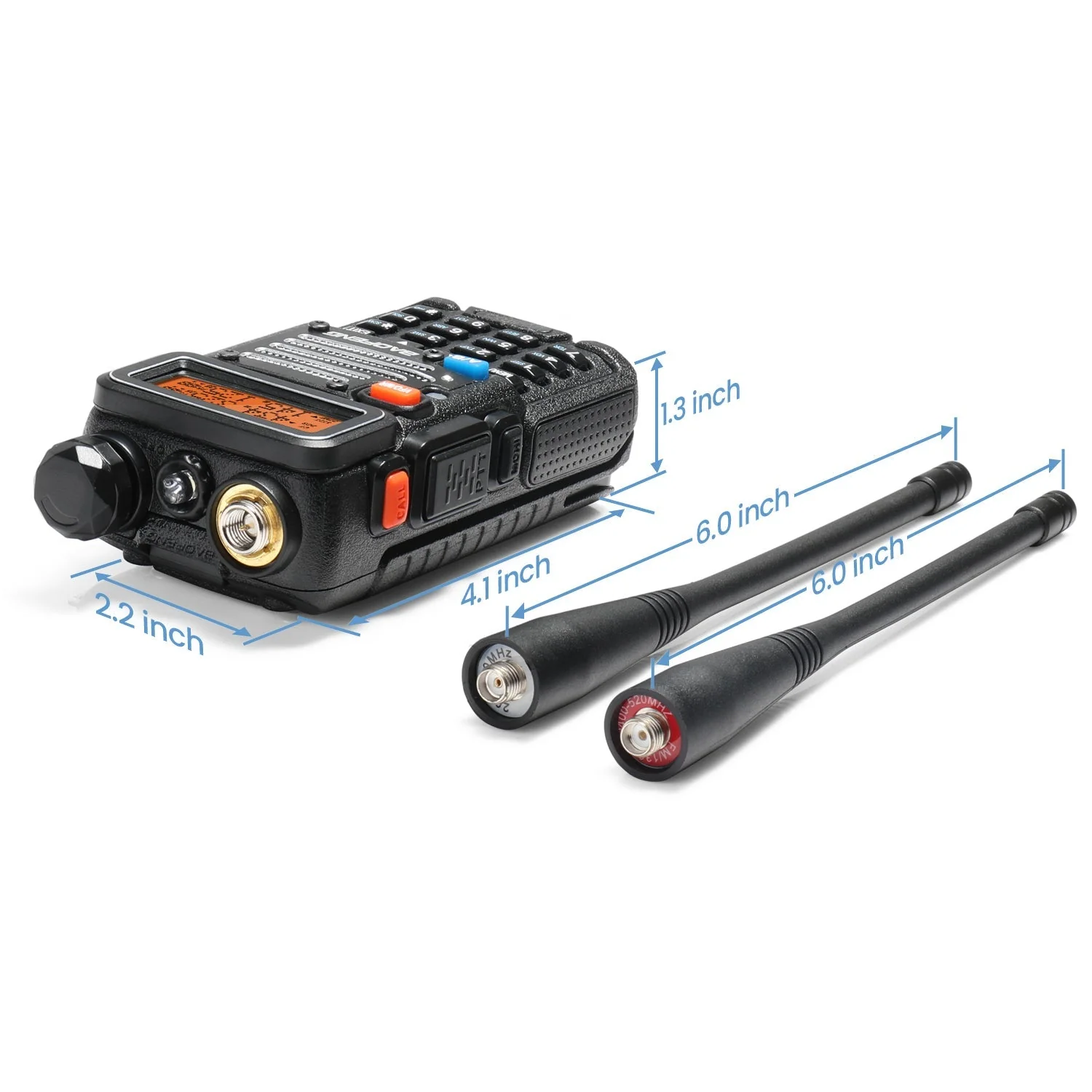 [OPEN BOX] UV-5RX3 5W Tri-band 2M Radio - Image 7