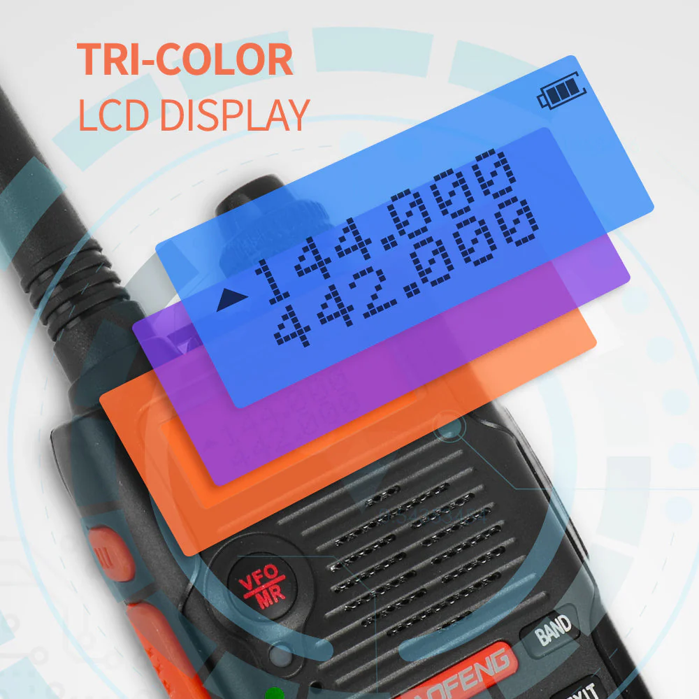 [OPEN BOX]UV-5R EX 5W Dual Band Radio - Image 2