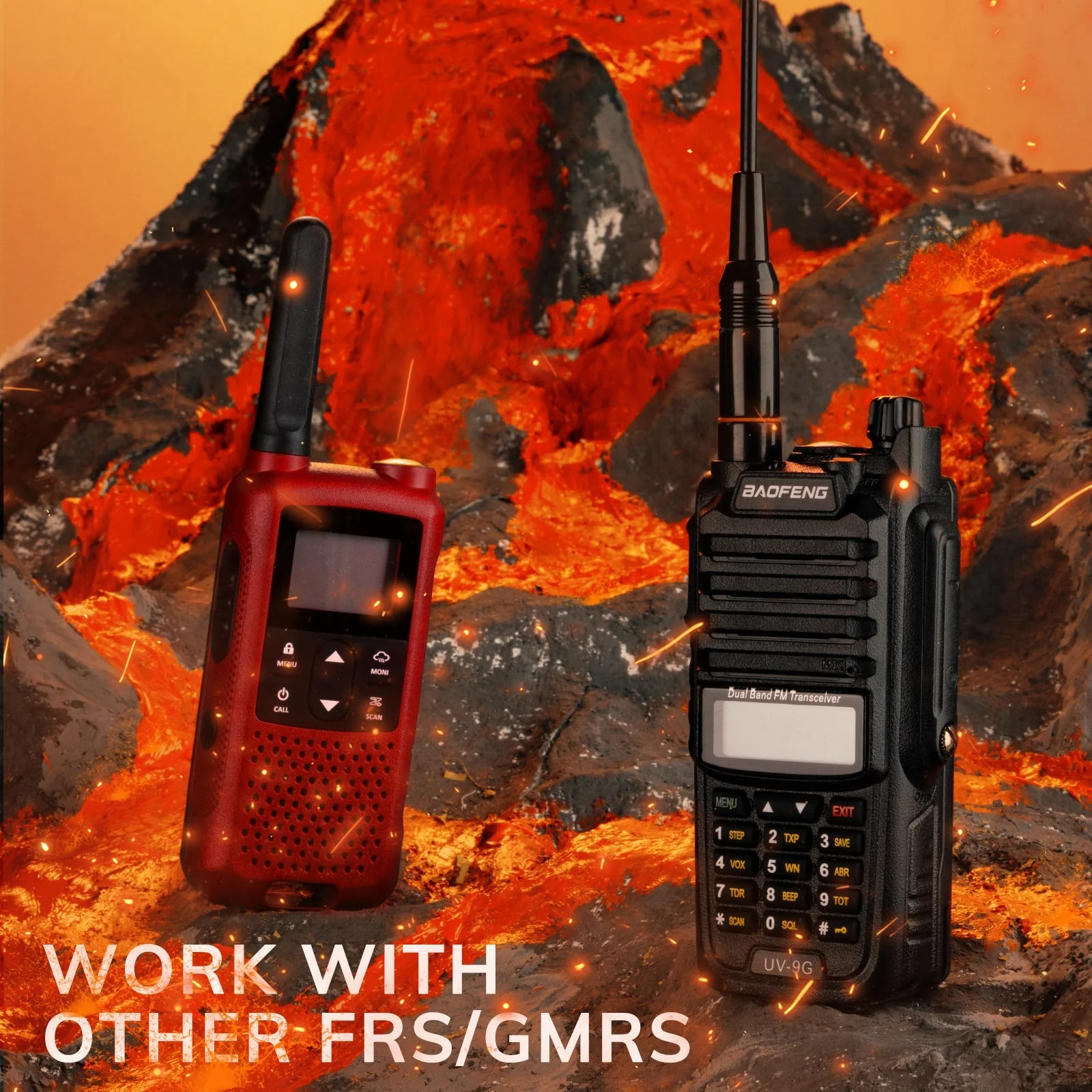 [OPEN BOX]UV-9G GMRS IP67 Waterproof Radio - Image 5